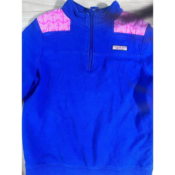 Vineyard Vines Marthas Vineyard Girls Purple Pink Sweater Size L - Picture 4 of 6
